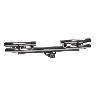 Fat Bob's Garage, Rugged Ridge, Part #11573.04, Jeep Wrangler 3" Rear Tube Bumper With Hitch 1987-2006 THUMBNAIL