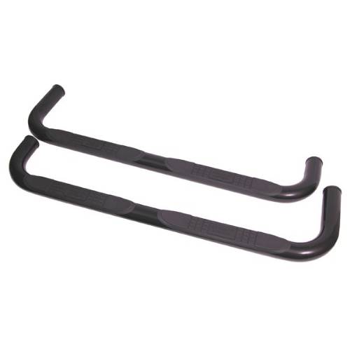 Fat Bob's Garage, Rugged Ridge, Part #11590.81, Tube Steps, Outland, 3" Round Black Painted MAIN