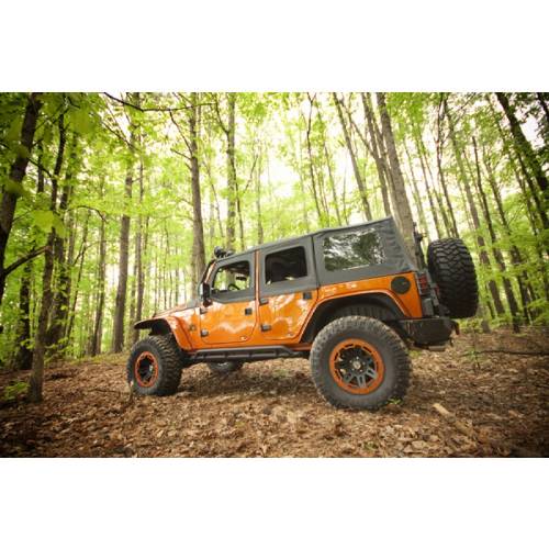 Fat Bob's Garage, Rugged Ridge, Part #11620.11, Flat Flare And Fender Liner Kit 07-16 Jeep JK Wrangler MAIN