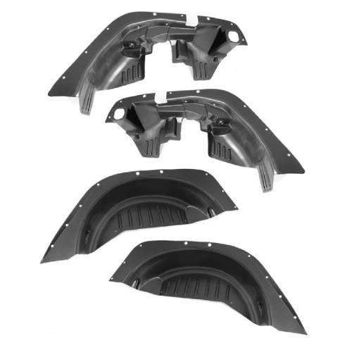 Fat Bob's Garage, Rugged Ridge, Part #11620.50, Inner Fender Liner Kit 07-16 Jeep JK Wrangler MAIN