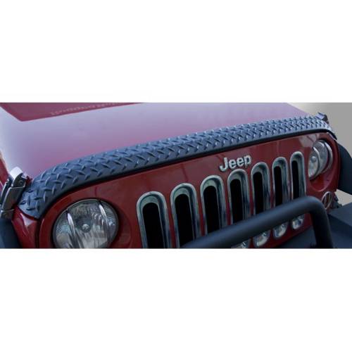 Fat Bob's Garage, Rugged Ridge, Part #11651.17, Jeep JK Wrangler Hood Guard Body Armor 2007-2016 MAIN
