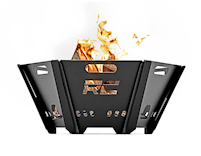 Rough Country Overland Collapsible Fire Pit w/Carry Bag 117513A MAIN