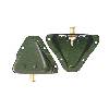 Fat Bob's Garage, OMIX-ADA Part #11810.02, Door Latch Bracket RH Black THUMBNAIL