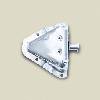 Fat Bob's Garage, Rugged Ridge, Part #11810.03, Jeep CJ/YJ Wrangler Door Latch Bracket, Stainless Steel, Left 1981-1995 THUMBNAIL