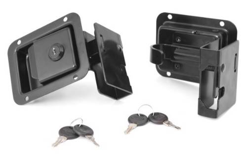 Fat Bob's Garage, Rugged Ridge, Part #11812.80, Jeep JK Wrangler Door Latch Set 2007-2016 MAIN