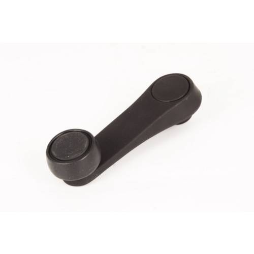 Fat Bob's Garage, OMIX-ADA Part #11814.03, Blk Window Crank Handle 87-95 Jeep YJ Wrangler W/Full Steel Doors MAIN