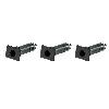 Fat Bob's Garage, Rugged Ridge, Part #11819.15, Jeep Wrangler Half Door Insert Set, Black 1987-2006 THUMBNAIL