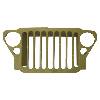 Fat Bob's Garage, OMIX-ADA Part #12021.99, Stampeford 9 Slot Grille 41-45 Ford Gpw THUMBNAIL