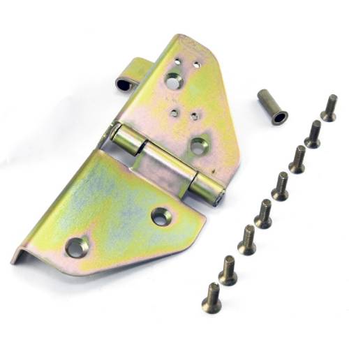 Fat Bob's Garage, OMIX-ADA Part #12029.09, Hinge Windshield, Bare Metal MAIN