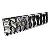Fat Bob's Garage, OMIX-ADA Part #12035.26, Grille Insert Black/Chrome THUMBNAIL