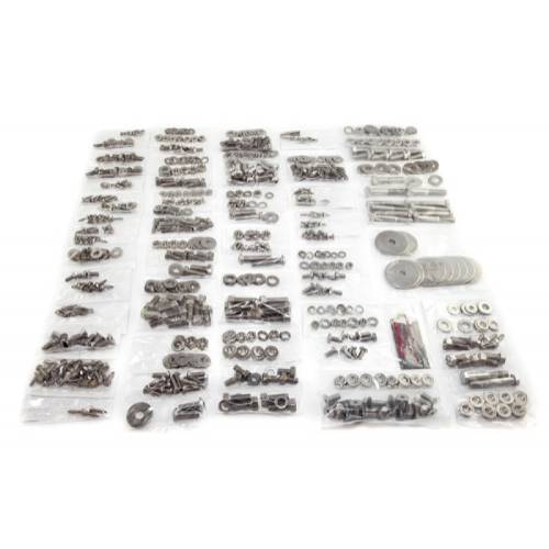 Fat Bob's Garage, OMIX-ADA Part #12215.05, Body Fastener Kit 76-83 Jeep CJ5 MAIN