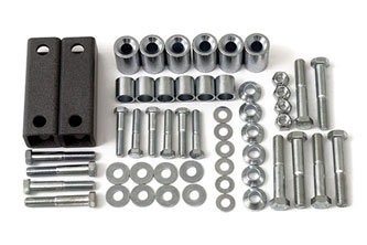 Fat Bob's Garage, BDS Part #124003, Jeep Wrangler YJ Transfer case lowering kit MAIN