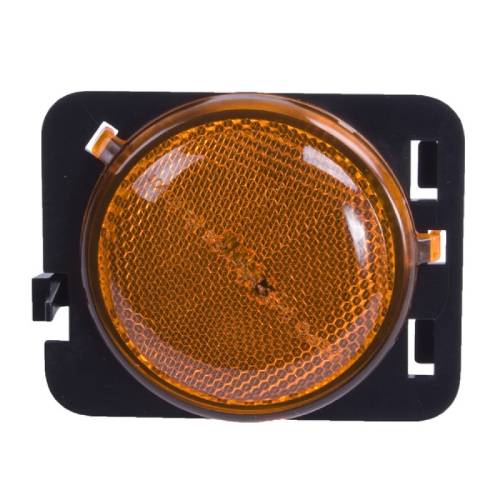 Fat Bob's Garage, OMIX-ADA Part #12401.25, Lh Side Marker Light Amber 07-10 Jeep JK Wrangler MAIN
