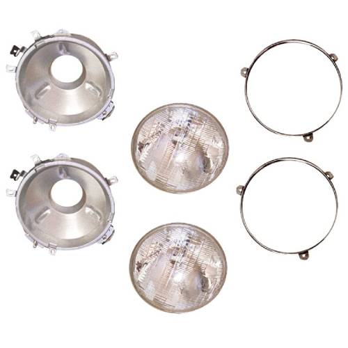 Fat Bob's Garage, OMIX-ADA Part #12402.02, Headlight Assembly Pair MAIN
