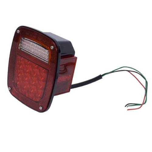 Fat Bob's Garage, Rugged Ridge, Part #12403.82, LED Tail Light Assembly RH MAIN