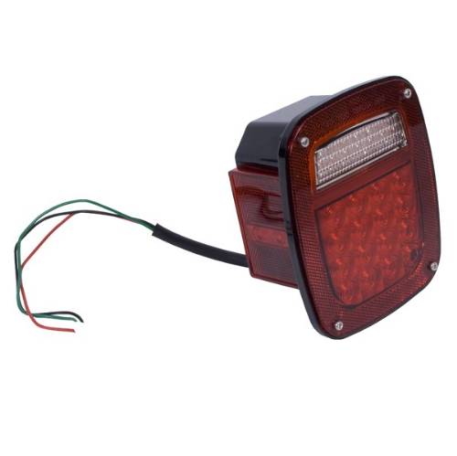 Fat Bob's Garage, Rugged Ridge, Part #12403.83, LED Tail Light Assembly LH MAIN