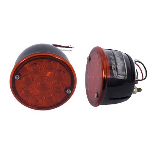 Fat Bob's Garage, Rugged Ridge, Part #12403.84, LED Tail Light Set, Pair MAIN