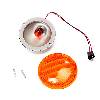 Fat Bob's Garage, OMIX-ADA Part #12405.07, Park Lamp Asy Amber 76-86 Jeep CJ THUMBNAIL