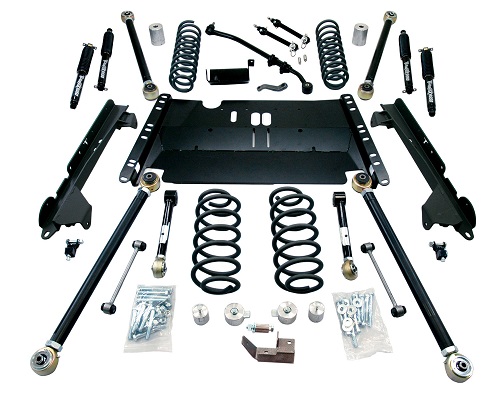 Teraflex TJ Unlimited 4" Enduro LCG Lift Kit w/ 9550 Shocks LARGE