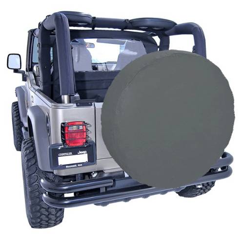 Fat Bob's Garage, Rugged Ridge, Part #12804.35, Tire Cover, 36" Tire Diameter, Black Diamond MAIN