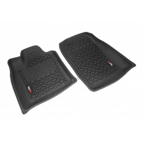 Fat Bob's Garage, Rugged Ridge, Part #12920.29, All Terrain Front Floor Liners Tread Lightly 11-12 Jeep Suv MAIN