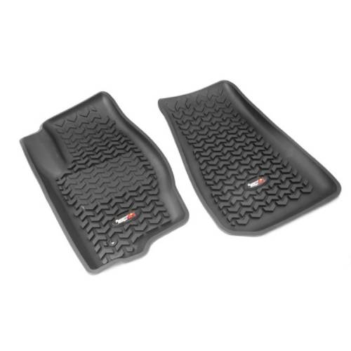 Fat Bob's Garage, Rugged Ridge, Part #12920.30, Front Black Floor Liner Set 07-16 Compass/Patriot MAIN