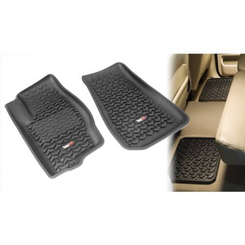 Fat Bob's Garage, Rugged Ridge, Part #12987.23, All Terrain Floor Liner Kit Front/Rear 05-10 Jeep WK  Grand Cherokee MAIN