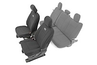 Rough Country for Ford Neoprene Frt Only Seat Cover Black [15-20 F-150 XL, XLT] MAIN