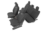 Rough Country for Ford Neo F/R Seat Cover Blk 15-20 F-150/17-20 17+ F250/350 MAIN