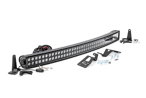 Rough Country LED Front Mount 40" Black Dual for Can-Am Commander/Maverick 14-20 LARGE