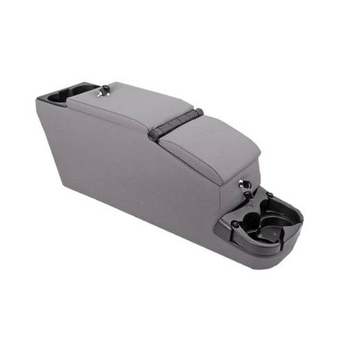 Fat Bob's Garage, Rugged Ridge, Part #13103.09, Jeep CJ/Wrangler Ultimate Locking Console, Gray 1976-1995 MAIN