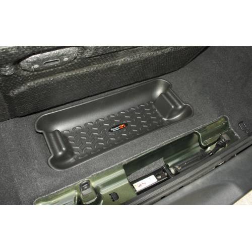 Fat Bob's Garage, Rugged Ridge, Part #13122.01, Jeep JK Wrangler Rear Storage Bin 2007-2010 MAIN