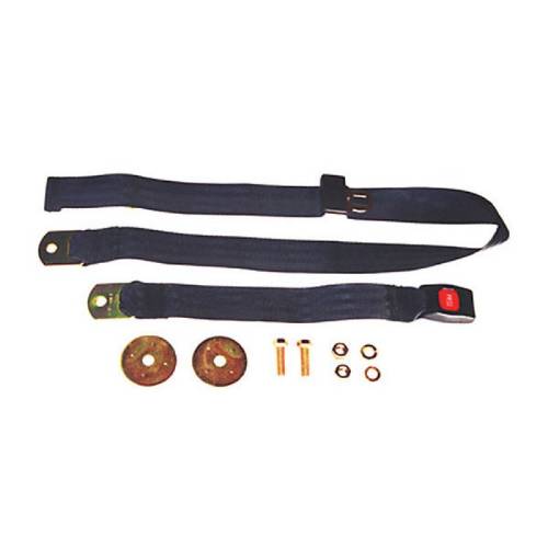Fat Bob's Garage, OMIX-ADA Part #13202.04, Seatbelt Rear 60" Black MAIN