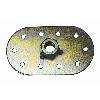 Fat Bob's Garage, OMIX-ADA Part #13202.06, Mount Seatbelt Oval THUMBNAIL
