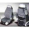 Fat Bob's Garage, Rugged Ridge, Part #13235.09, Jeep CJ/Wrangler Fabric Seat Protectors, Gray 1976-2006 THUMBNAIL