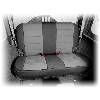Fat Bob's Garage, Rugged Ridge, Part #13265.09, Jeep Wrangler 2 Door Neoprene Rear Seat Cover Black/Gray 2007-2016 THUMBNAIL
