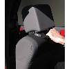 Fat Bob's Garage, Rugged Ridge, Part #13305.10, Jeep JK Wrangler Front Headrest Grab Handles, Black 2007-2016 THUMBNAIL
