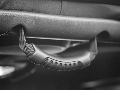 Fat Bob's Garage, Rugged Ridge, Part #13305.14, Jeep JK Wrangler Ultimate Rear Side Grab Handles, Black 2007-2016 MAIN