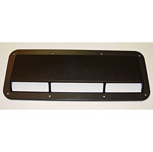 Fat Bob's Garage, Rugged Ridge, Part #13307.01, Ram air Induction Scoop, Black Plastic MAIN