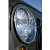 Fat Bob's Garage, Rugged Ridge, Part #13311.20, Jeep JK Wrangler Headlight Bezels, Chrome, 2007-2016 THUMBNAIL