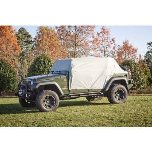 Fat Bob's Garage, Rugged Ridge, Part #13318.10, Weather Lite Cab Cover 07-16 Jeep JK Wrangler Unlimiteds MAIN