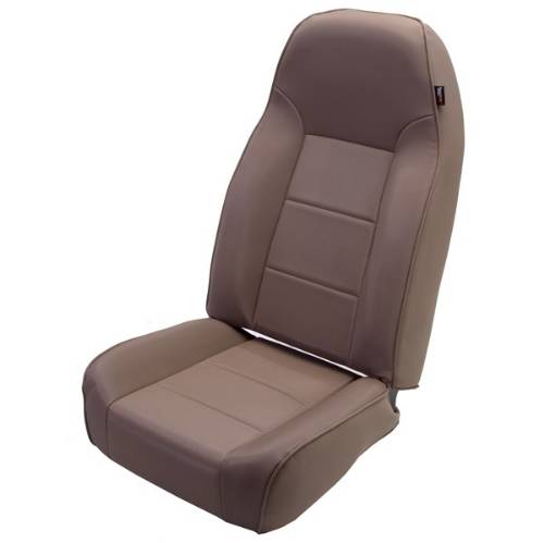 Fat Bob's Garage, Rugged Ridge, Part #13401.04, Jeep CJ Wrangler Standard Replacement High Back Seat, Tan 1976-2002 MAIN