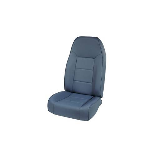Fat Bob's Garage, Rugged Ridge, Part #13401.05, Jeep CJ/Wrangler Standard Replacement High-Back Seat, Blue 1976-2002 MAIN