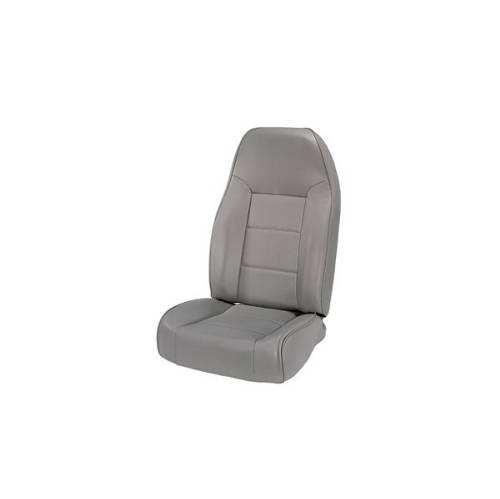 Fat Bob's Garage, Rugged Ridge, Part #13401.09, Jeep CJ/Wrangler Standard Replacement High-Back Seat, Gray 1976-2002 MAIN