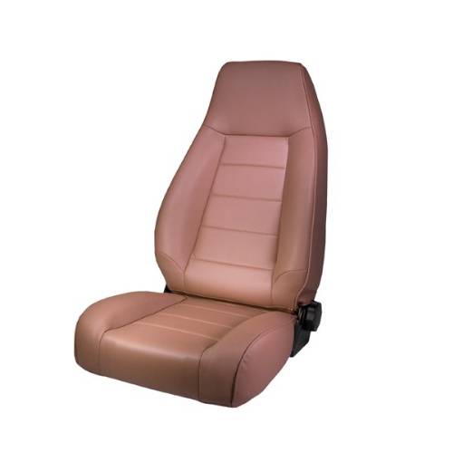 Fat Bob's Garage, Rugged Ridge, Part #13402.04, Jeep CJ/Wrangler Factory Style Front Seat, Tan 1976-2002 MAIN