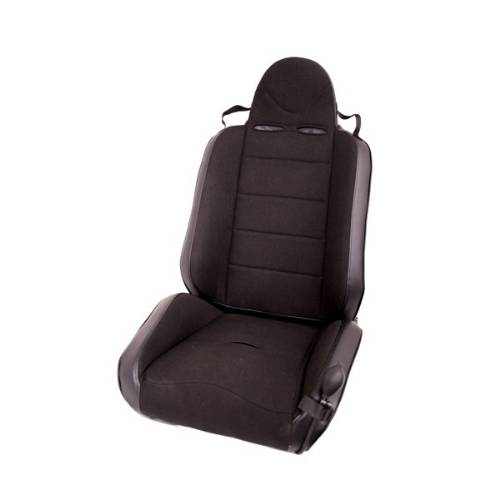 Fat Bob's Garage, Rugged Ridge, Part #13406.15, Jeep CJ/Wrangler RRC Reclining Racing Seat, Black 1976-2002 MAIN
