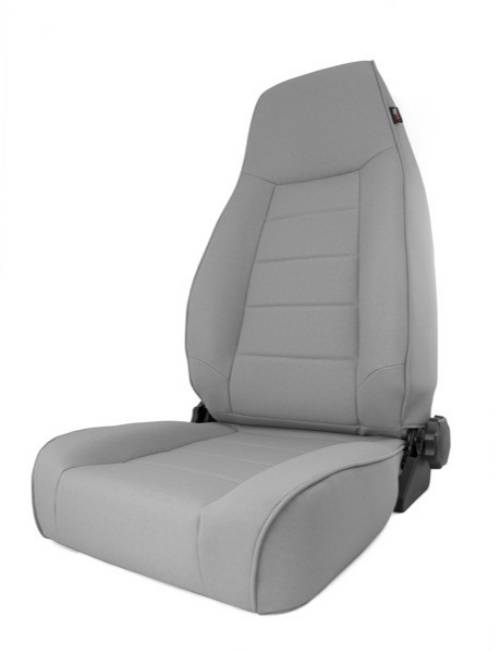 Fat Bob's Garage, Rugged Ridge, Part #13412.09, Jeep TJ/LJ Wrangler XHD Off Road Front Seat, Gray 1997-2006 MAIN