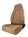 Fat Bob's Garage, Rugged Ridge, Part #13412.37, Jeep TJ/LJ Wrangler XHD Off Road Front Seat, Spice 1997-2006 THUMBNAIL