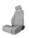 Fat Bob's Garage, Rugged Ridge, Part #13414.09, Jeep TJ/LJ Wrangler XHD Ultra Front Seat, Gray 1997-2006 THUMBNAIL