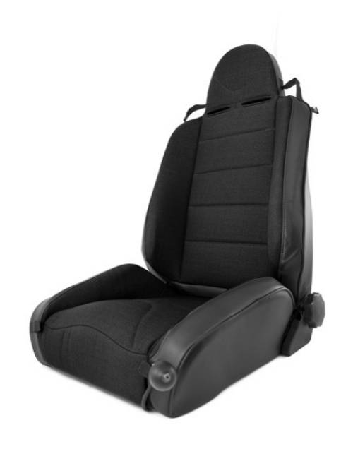 Fat Bob's Garage, Rugged Ridge, Part #13416.15, Jeep TJ/LJ Wrangler XHD Off Road Front Seat, Black 1997-2006 MAIN